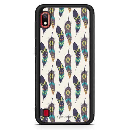 Bjornberry Skal Samsung Galaxy A10 - Hipster Fjädrar