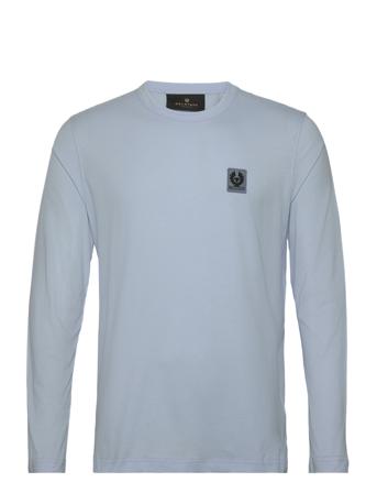Belstaff Long Sleeved T-Shirt Dark Ink T-shirts Long-sleeved Blå Belstaff*Betinget Tilbud