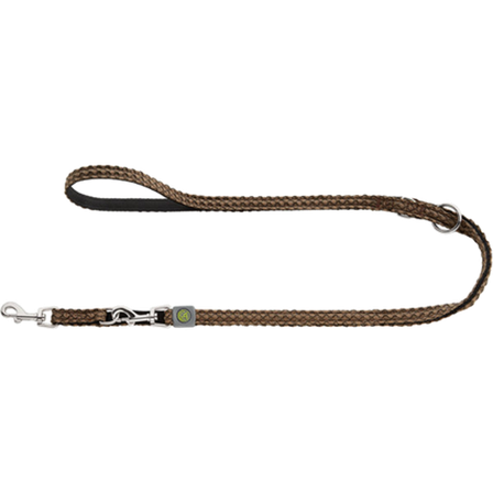 Hunter - Dog Leash Training Hilo Brown 200 cm, 15 mm - Hund - Halsbånd - ZOO.no