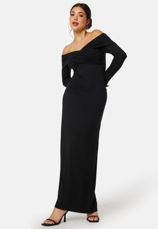 BUBBLEROOM Off Shoulder Maxi Dress Klær