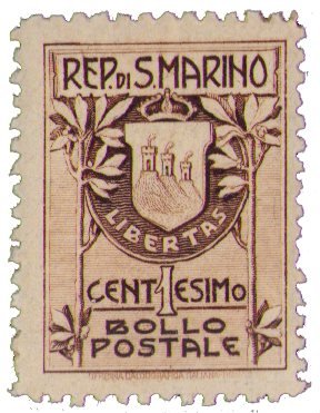 San Marino 1907 - MICHEL 47II - Postfrisk