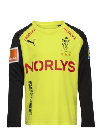 Teampacer Gk Ls Jersey Jr T-shirts Football Shirts Gul PUMA*Betinget Tilbud