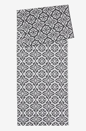 Horredsmattan - Tingsryd matto, 70x245 cm - Musta - Muovimatot - 70X245 - - Homeroom