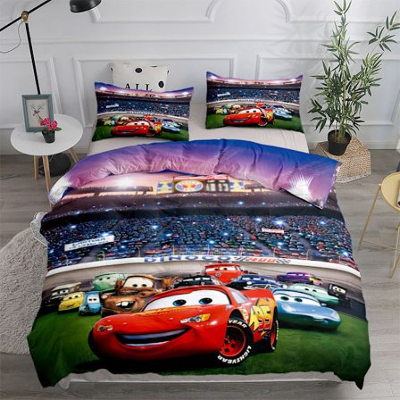 Tegneseriebiler Digitalt Trykk Dynesett