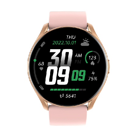 Gtr1 1.28" Tft älykäs kello Bluetooth-sykkeen verenpaineen opiskelijan rannekoru