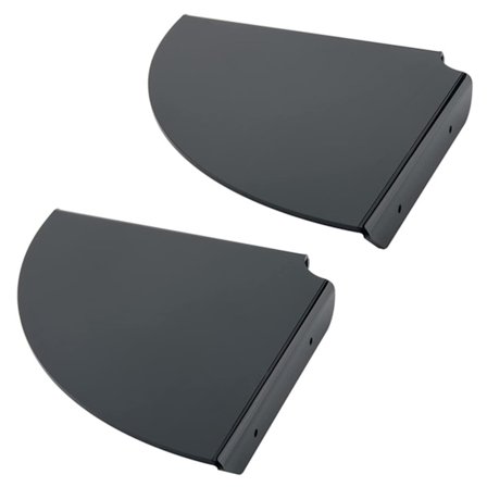 Akryl hjørnehylde til vægmontering, opbevaring til badeværelse og stue