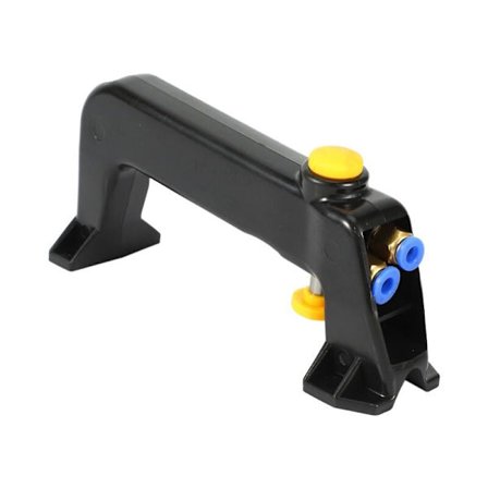 Däckmonteringsmaskin, tillbehör till däckbytesmaskin, vertikalt axelhandtag, tvåhålsventilomkopplare