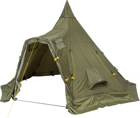 Helsport Varanger 8-10 Camp Outer Tent Incl. Pole tipis Green OneSize