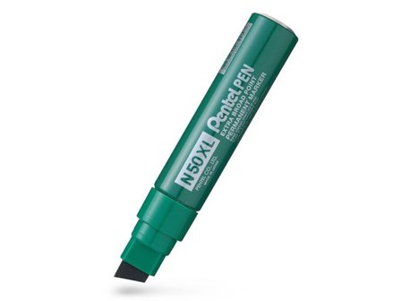 PENTEL Märkpenna perm. N50XL sned grön - Lyreco - Kontorsmaterial - Pennor - Märkpennor - Skuren spets