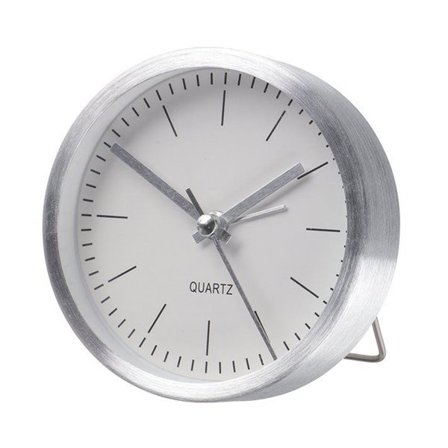 Vækkeur Wien 9cm - Sølv