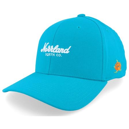 SQRTN - Blau adjustable Cap - Script 120 Cap Tropical Blue Adjustable @ Hatstore