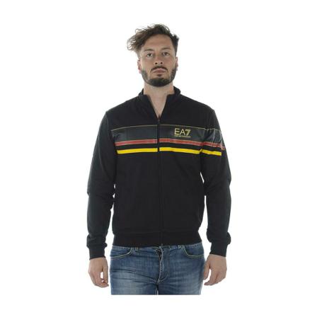 Emporio Armani Ea7, sweatshirt Zwart, Heren, Maat:XL