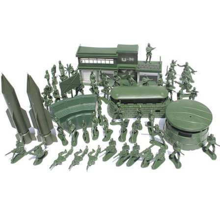56 kpl Military Playset Soldier Model Miesten leikkisetit