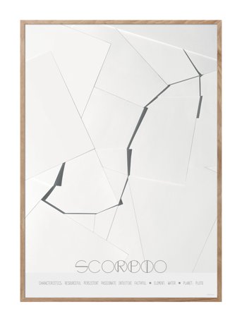 ChiCura | Scorpio - The Scorpion | 50X70CM