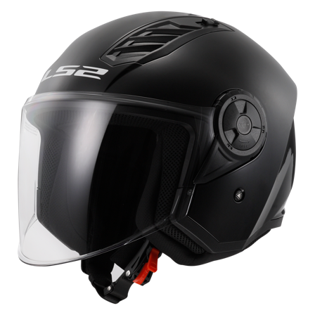 Casco Jet LS2 OF616 Airflow II Nero lucido S