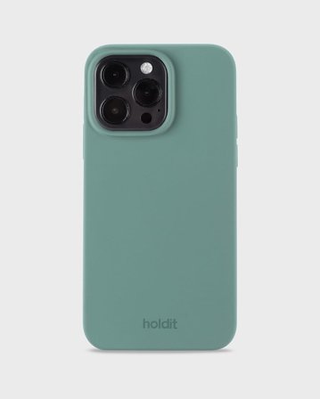 HOLDIT Silicone Case iPhone Moss Green 14 ProMax, Tøj & Bolig, Elektronik, Telefon & Mobiltilbehør