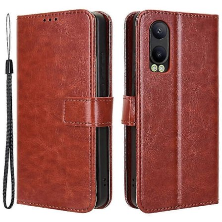 For Oppo K12x 5G/ OnePlus Nord CE 4 Lite 5G Telefondeksler Støtsikkert Lær Flip Cover