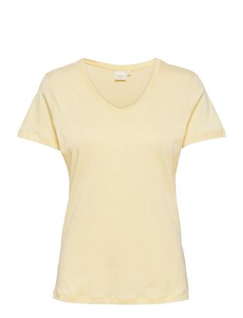 Naia Tshirt T-shirt Top Gul Cream