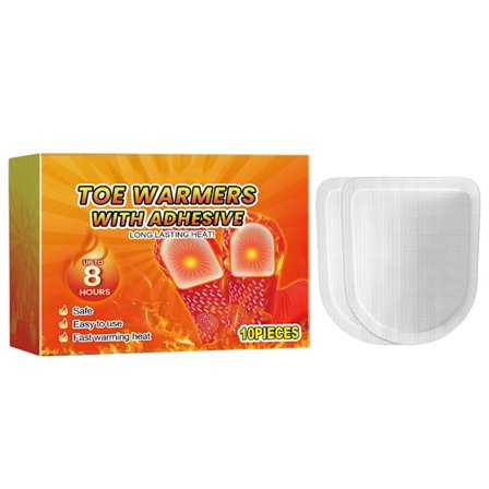 10 stk. Tåvarmeputer, Tåvarmere Varmeputer Opptil 8 timers Varme