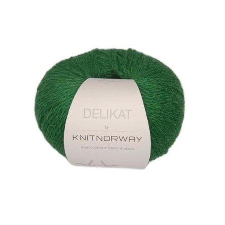 Knit Norway Garn Delikat Green 508, 50g