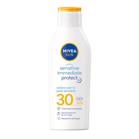 Nivea Sun Latte Solare Sensitive Immediate Protect Fp30 Crema