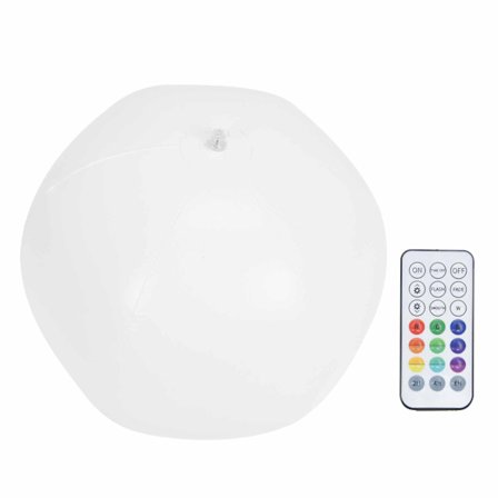 16-värinen LED-puhallettava pallo kelluva valo vedenpitävä langaton kaukosäädin valo allasjuhlien koristeluun