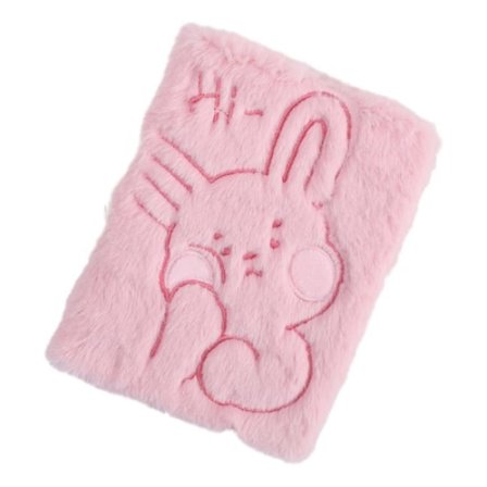 1 stk plysj notatbok plysj dagbok fluffy notatbok notatbøker for chi