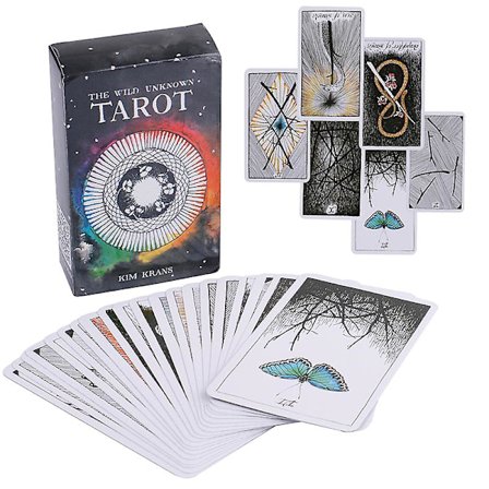 78 stk The Wild Unknown Tarot Deck Rider-waite Oracle Sæt Spåkort