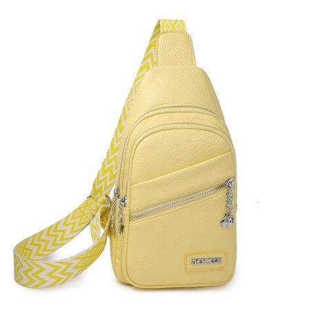 Dame Sling Bag Dame Belte Bag GUL