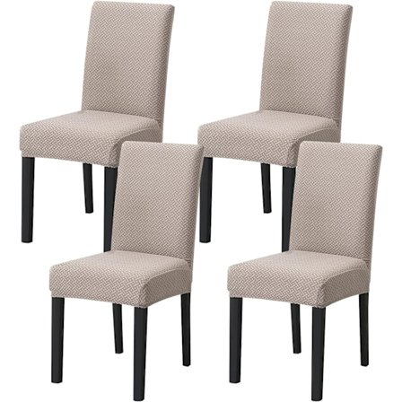 Elastisk betræk til høje ryglæn stole - til spisestue, festdekoration