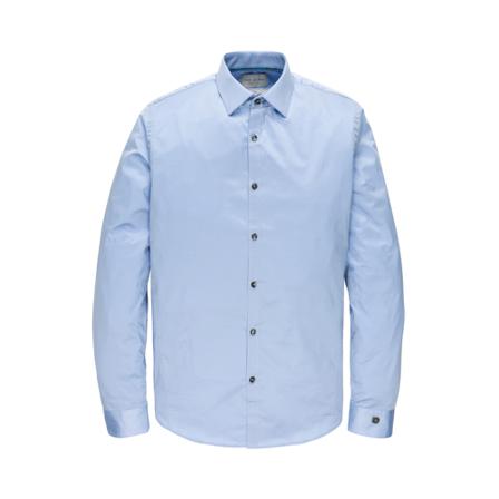 Cast Iron Overhemd- CI L/S Shirt Corbra , Blauw , Heren , Maat: L