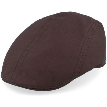 Wigéns - Brun flatcap Keps - Ivy Modern Cap Brown Flat Cap @ Hatstore