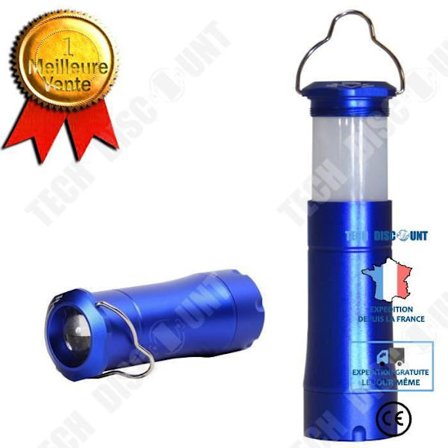 TD LED Campinglykta med 2 funktioner Blå och Vit