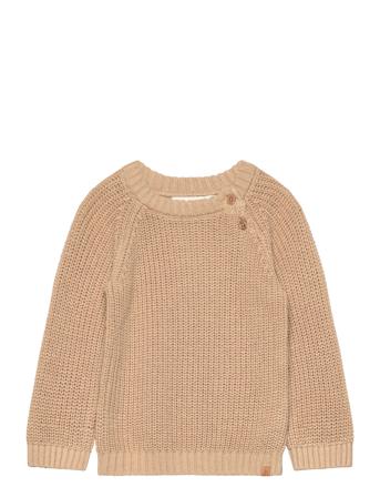 Nbmemlen Ls Knit Lil Beige Lil'Atelier