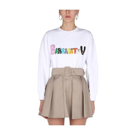 Patou, Barbapatou Sweatshirt Biały, Kobieta, Rozmiar: S
