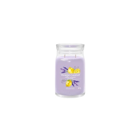 Yankee Candle Lemon Lavender signature svíčka velká 567 g