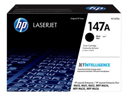 HP Toner W1470A 147A 10,5K Svart - Lyreco - Toner och bläck - Tonerkassetter - Toner HP