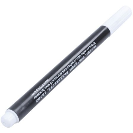 1 x Tekstilmarkører Permanent Farver til Tøj T-Shirt Sko Tekstil DIY Hvid