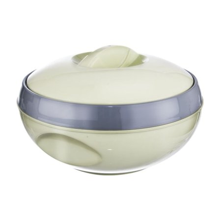 Termokande til varm mad, plastik udvendig, rustfri stål indvendig