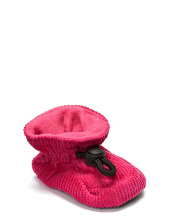 Corduroy Slippers Pink Melton