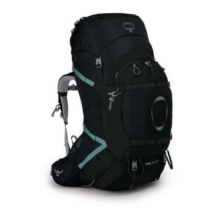 Osprey Ariel Plus 85 Women hiking backpacks Black M/L