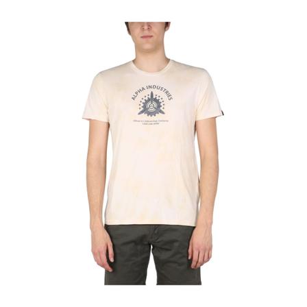 Alpha Industries T-Shirts Hvid, Herre