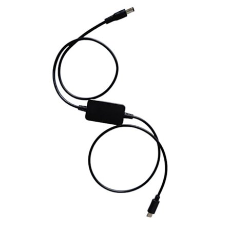 USB C til 12V Kabel Step Up Konverter Kabel Strømforsyning Type C 5V til 5.5x2.1mm