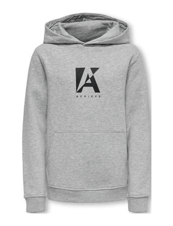Kobnorman L/S Project Hoodie Swt Kids Only Grey