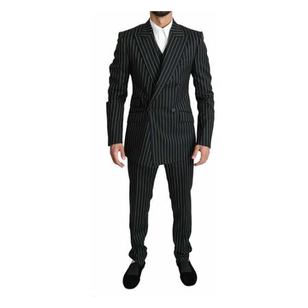 Dolce & Gabbana Single Breasted Suits Sort, Herre Jakkesæt, Størrelse: M