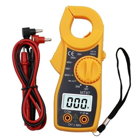 Digital Multimeter Amper klemme meter strøm klemme tang AC DC strøm spenning tester