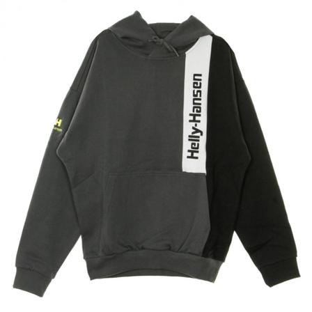 Helly Hansen Blocked Hoodie , Grijs , Heren , Maat: L