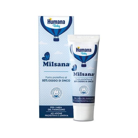 Humana Baby Milsana Pasta Ossido Zinco 50ml