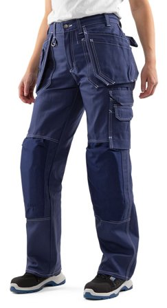 Arbetsbyxor Fristads Dam Hantverkarbyxa 253K FAS, dam, Mörkblå Arbetskläder