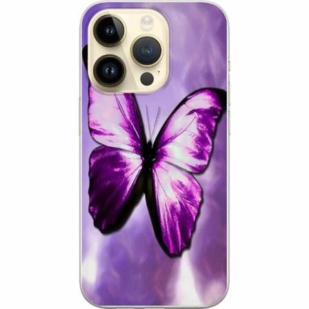Apple Iphone 14 Pro Mjukt Skal - Fjäril